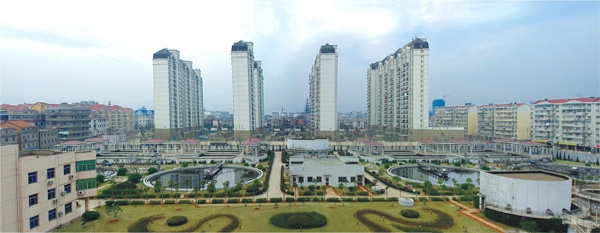 江西最大污水處理廠——南昌朝陽(yáng)污水處理廠二期工程（省、市優(yōu)良工程，獲滕王閣杯）